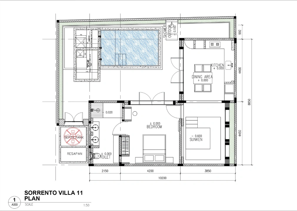 sorrento 2br, no 11 - floor