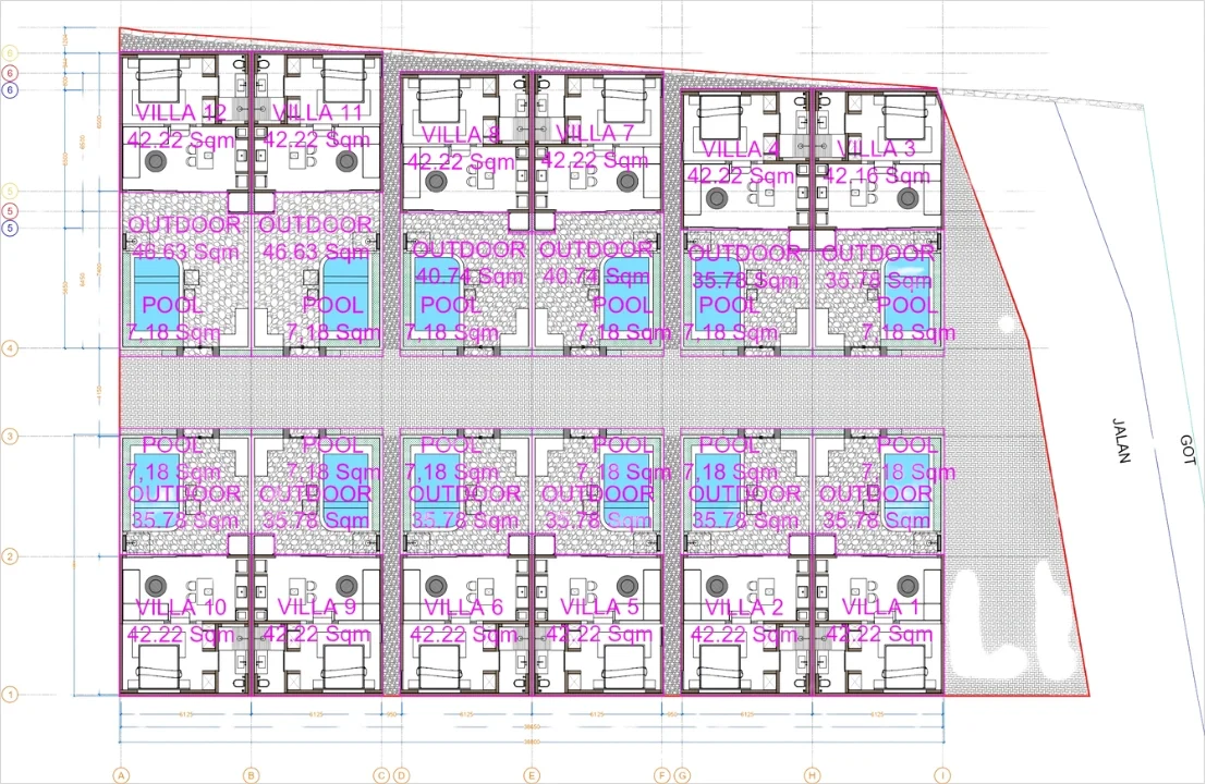 masterplan, palmera suluban